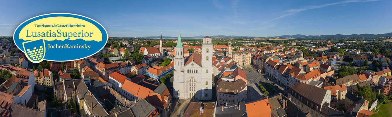 Drohnenbild von Zittau